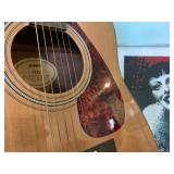 Ruby Pearl, Acrylic on Rag Paper, Yamaha F325 