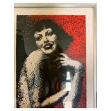 Ruby Pearl, Acrylic on Rag Paper