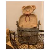 Handled Baskets, Teddy Bear Tray 