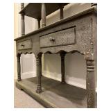 Bakers Rack with Unique Finish 