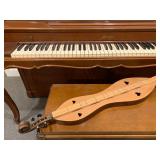 Acrosonic by Baldwin Upright Piano, Dulcimer, Crucianelli Accordion, Titano Organette Accordion  