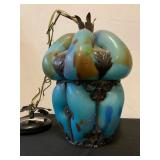 Venetian Glass Antique Pendant Light Fixture 