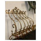 Antique Wrought Iron Window Grate 