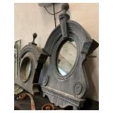  Architectural Salvage Tin Framed Mirrors 