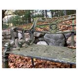  Cast Iron Garden Bench 