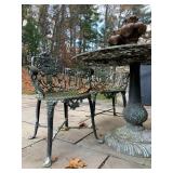  Antique Cast Iron Patio Set 