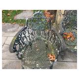  Antique Cast Iron Patio Set 