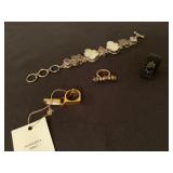 Margherita Ring, Pamela Love Ring, Jan Michaels Ring, Sterling Bracelet