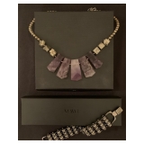 Magdelena Stokalska Necklace, Mawi Chain Bracelet, NWT