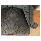 Exaggerated Wingback Armchair 