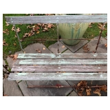 Slatted Garden Bench 