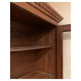 Antique Hutch with Carved Molding 