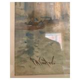 Francisco A Carter, Watercolor 