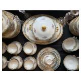 Czechoslovakian Dinnerware, Five Piece Place Setting for Twelve 