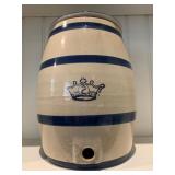 Blue and White Stoneware Jug 