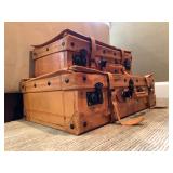Vintage Leather Suitcases 