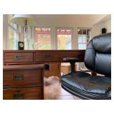 Hooker Desk with File Cabinet 