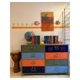 Eight Drawer Locker Style Chest 