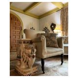 Hand Painted Ceramic Elephant Plant Stand