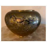 Japanese Meiji Period Bronze Vase