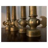 Brass Fire Nozzle, Henry K Barnes, Boston