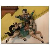 Chinese Glazed Roof Tiles, Used to Scare Away Evil Spirits 