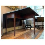 Sheraton Style Inlaid Gate Leg Table