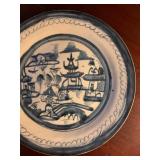 19th c Chinese Porcelain Plates, Canton Export