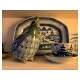 19th c Chinese Porcelain Plates, Canton Export