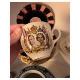Commemorative Tea Cups of Queen Elizabeth