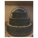 Wedgwood Blue Queensware