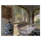 Wicker Patio Set, Garden Stools