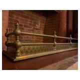 Brass Fireplace Fender