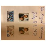 Princess Diana Royal Wedding Stamps
