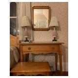 Arts and Crafts Maple Bedroom Set