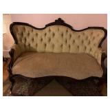 ufted Back Chippendale Sofa