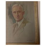 Charles Dennis, 1955, Oil on Canvas Board