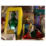 Ornaments, Gumby, Babar, Snoopy