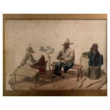 China Trade, Watercolor, 19th c