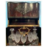 Mid 19th Century French Boulle Counter Top Bar 