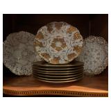 Meissen Porcelain Centerpiece, Plate, Charger 