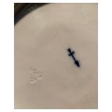 Meissen Colln Blue Onion Centerpiece, 