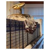 Crystal Chandelier, The Works of Lyof N. Tolstoi, Set 