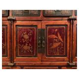 Hand Carved Chinese Cabinet 