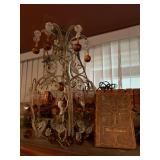 Light Fixtures, Leather Bound Miles Standish, Robert Louis Stevenson Book Set 