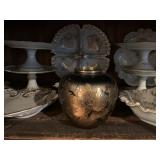 Japanese Bronze Vase, Signed 