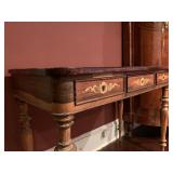 Antique French Desk with Marquetry  