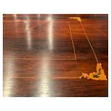 Antique French Desk with Marquetry  