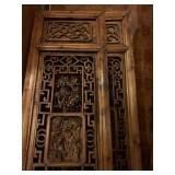 Chinese Carved Lattice Work Screens 