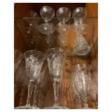 Etched Stemware 